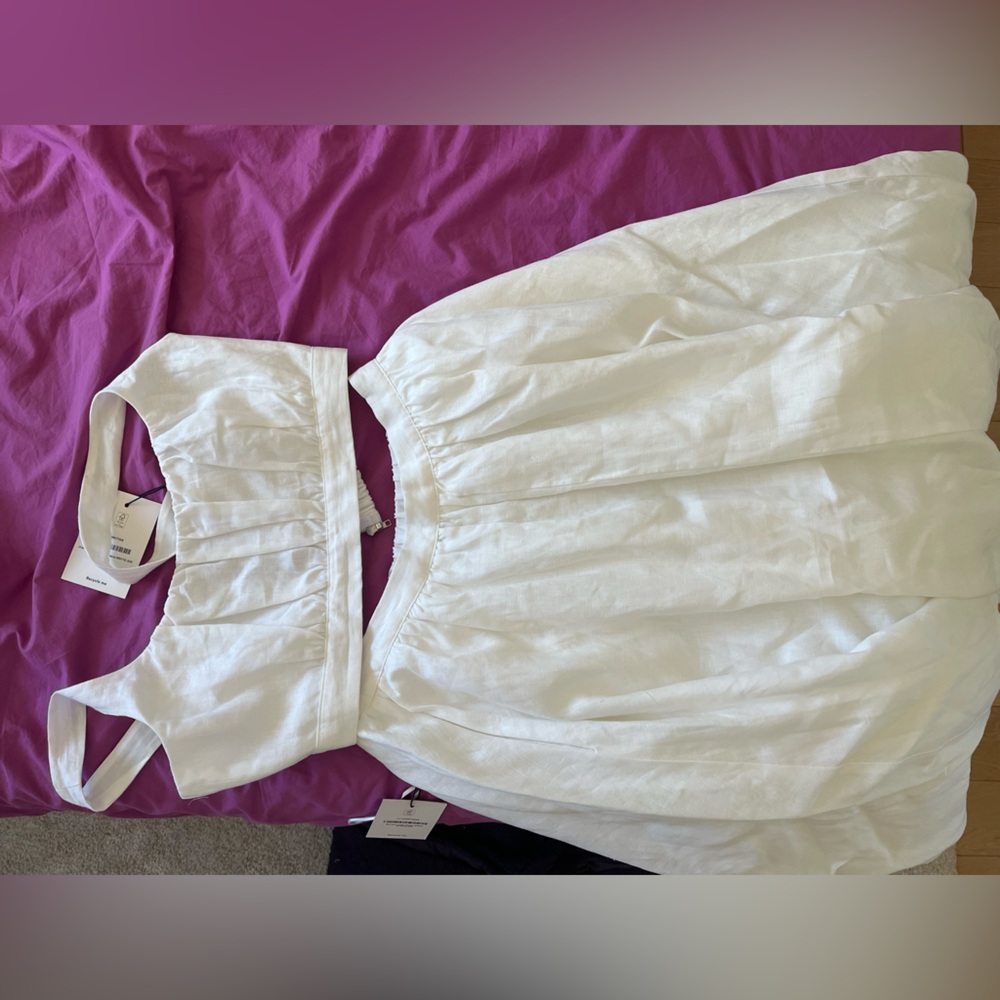 REFORMATION Shannon Linen Two Piece - Picture 3 of 3
